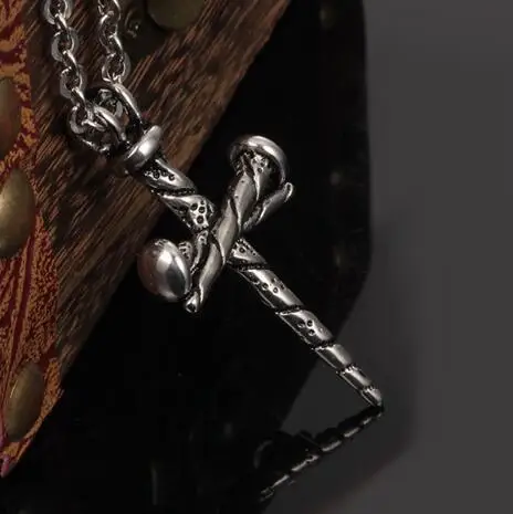 Покупка Мужская подвеска в Корейском стиле с крестиком и подвеской на шею для