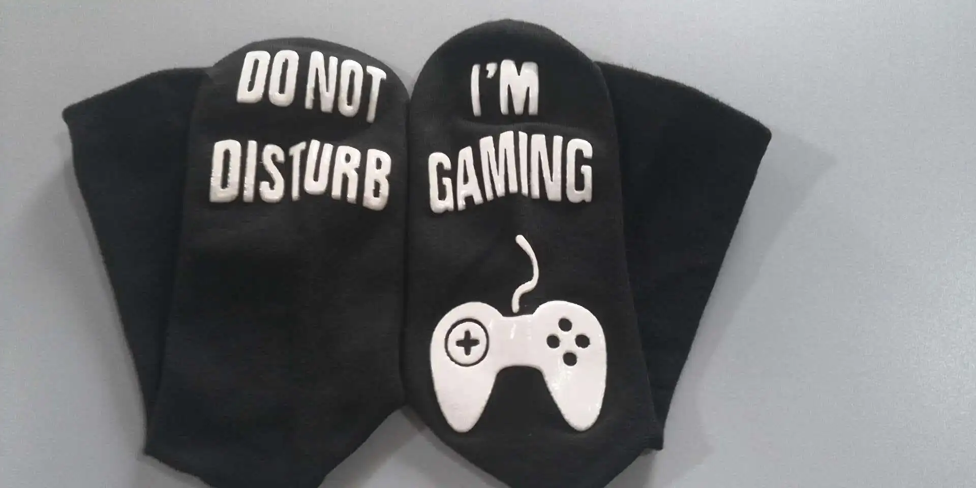GAMING B LONG TUBE YOOAP носки унисекс, новинка, не беспокоить, я играю, принт забавные буквы, носки, если вы можете прочесть эти забавные носки для мужчин и женщин - Цвет: GAMING B LONG TUBE