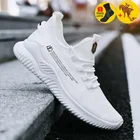 Кроссовки легкие для мужчин и женщин, Спортивная удобная повседневная обувь, мягкие, для вождения