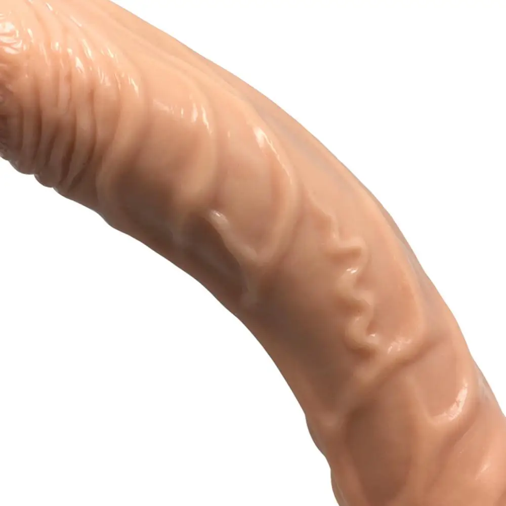 Соло Толстая головка реалистичный фаллоимитатор жесткой член кожу силиконовый
