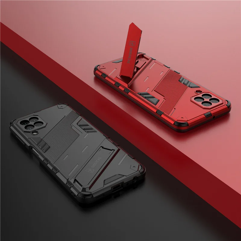 Case For Samsung Galaxy A22 Cover For Samsung A22 Capas Shockproof Kickstander Stander Full Holder Cover For Samsung A22 Fundas