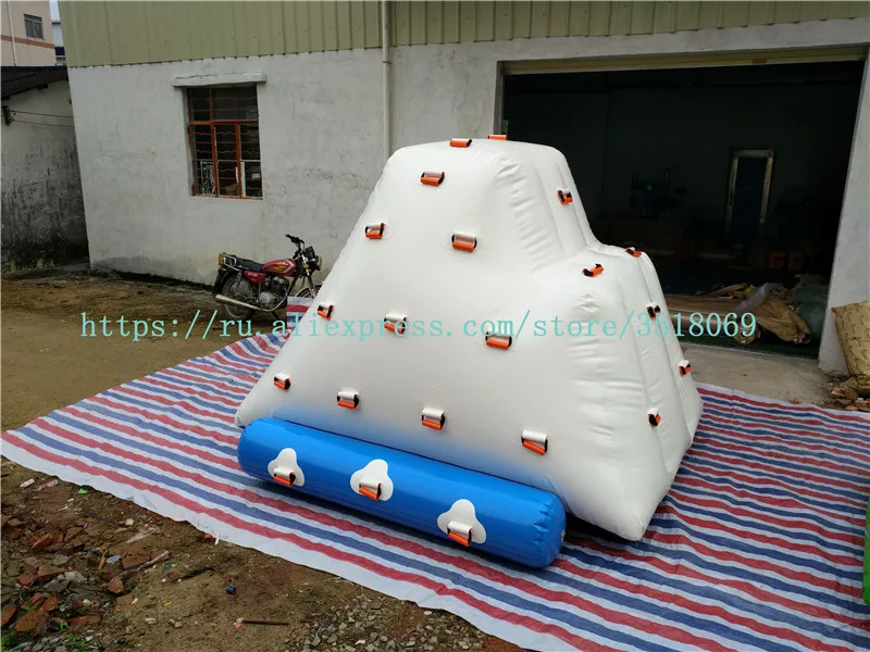 Надувная водная игрушка для скалолазания водный ледяной горный Айсберг продажи |