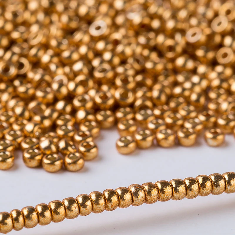 Тайдиановые японские бусины в форме семян 2 мм круглые Миюки 5 г ювелирные изделия