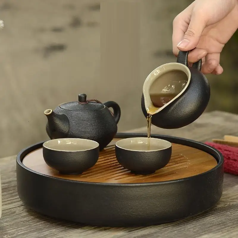 Service Teaware Bandeja China De Board Te Chino Dienblad Puer Ceremony Set Serving Gongfu Kung Fu Chinese Tea Tray | Дом и сад
