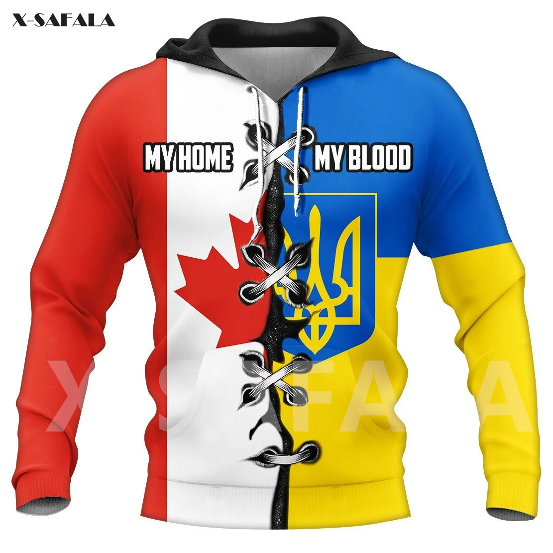 

Ukraine National Emblem Skull Country Map Flag 3D All Printed Hoodie Man Women 1 Harajuku Zipper Pullover Sweatshirt Jacket