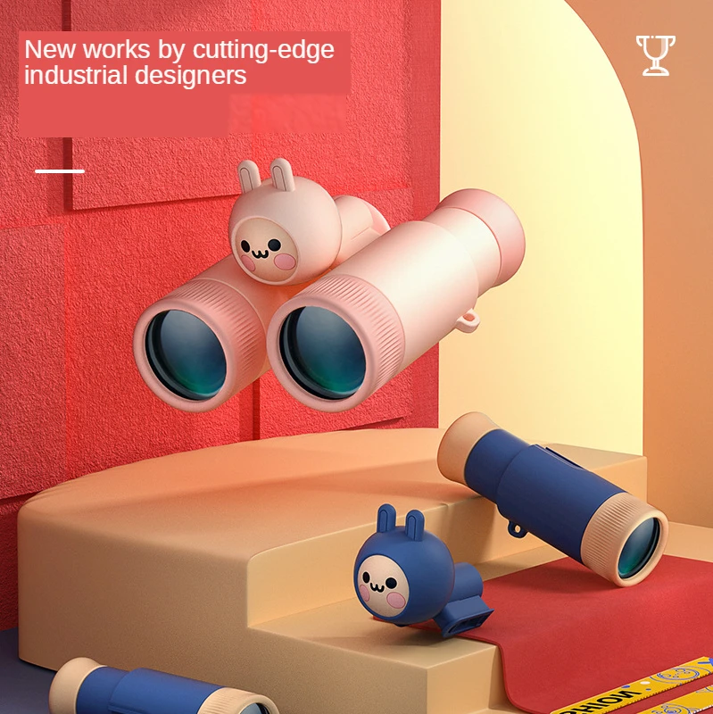 

New Kids' Telescope Single and Double Tube Removable HD Focusing Outdoor Magnifying Glass Children's Toys