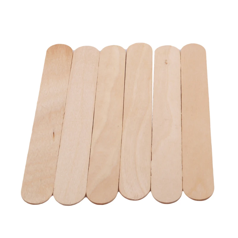 50pcs/pack Wooden Crafts Art Toys Children DIY Handmade House Ice Cream Stick Colorful Gift For KIds | Игрушки и хобби