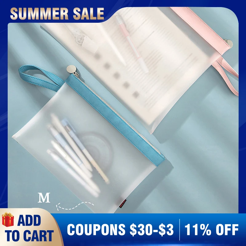 

Folder for a4 Documents a5 Folder File Bag Durable Pvc Multifunctional File Organizer for Documents Office Supplies Stationery