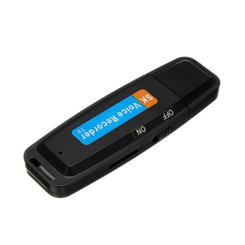 Portable Recorder Pen Audio Voice Dual Arc Microphone Digital Dictaphone Mini Clip On Magnetic | Электроника