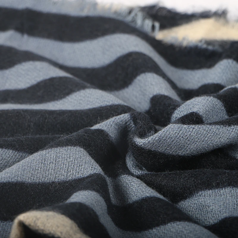 2019 New Designer Brand Men Women Cashmere Scarf Long Winter Scarves Lady Shawls And Wraps Knit Blanket Neck Striped Foulard |