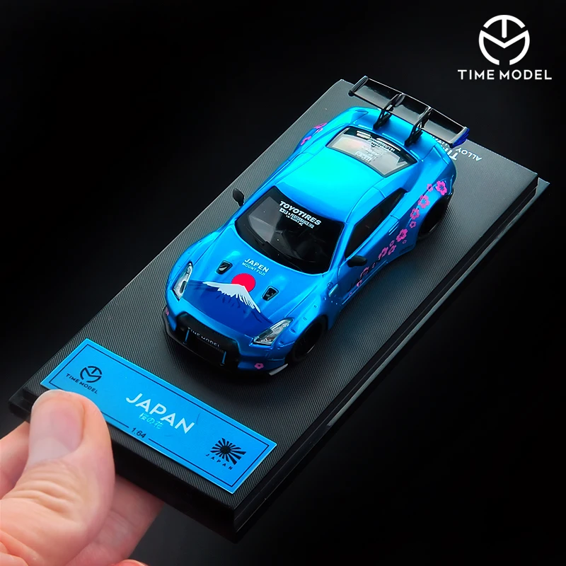Модель времени Nissan GTR R35 Skyline GT автомобиль свобода дорога японская Гора Фудзи Sakula