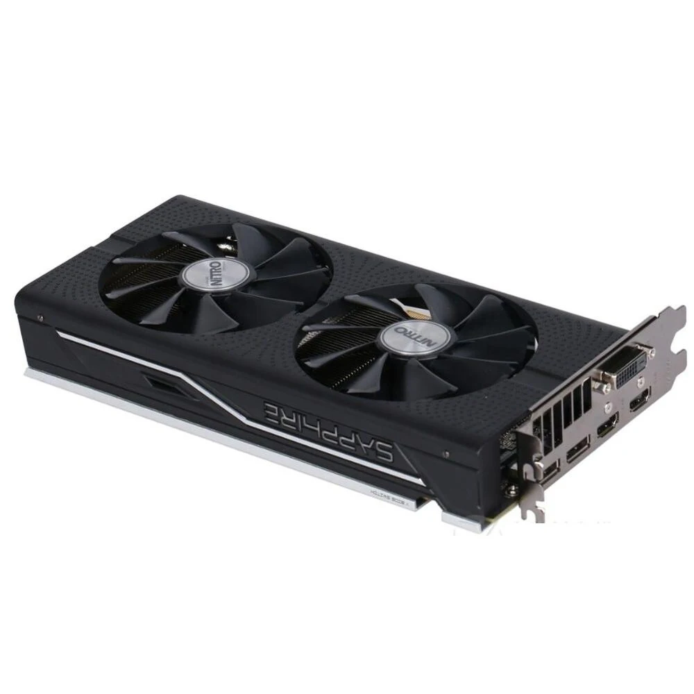 Видеокарты SAPPHIRE AMD Radeon RX480, игровая настольная видеокарта для ПК, GPU RX480 256bit, 8 ГБ, GDDR5, используемая карта для геймера