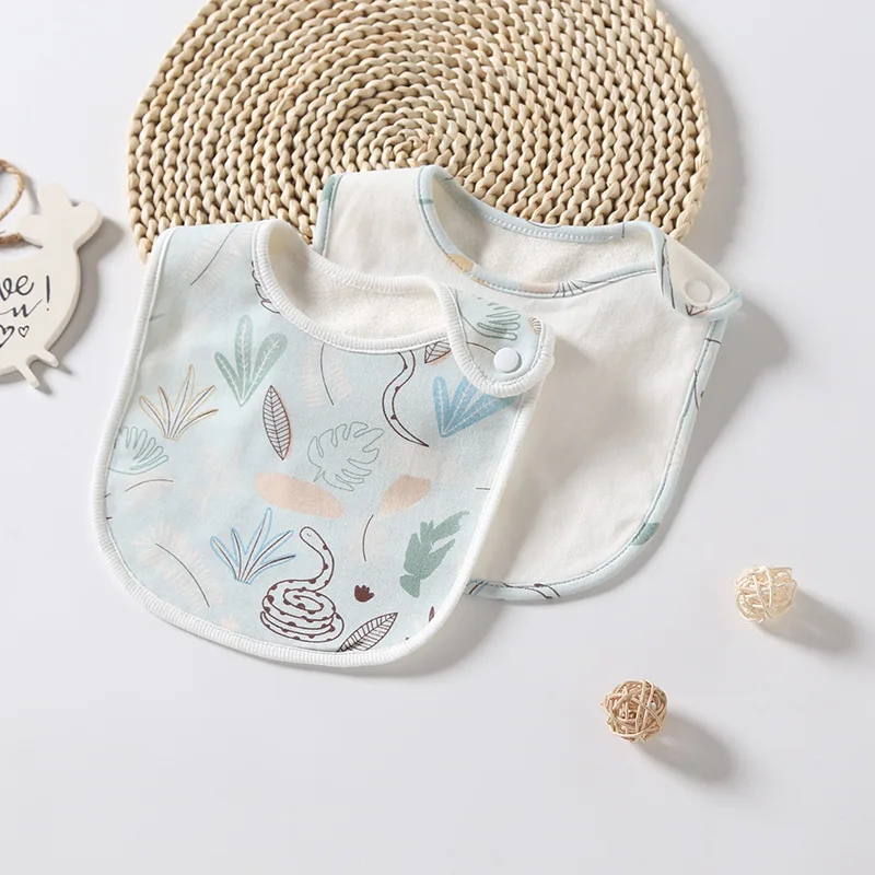 

Pure Cotton Baby Saliva Towel Baby Bib Maternal And Child Supplies Waterproof Cotton Suitable For 0-3 Years Old Baby