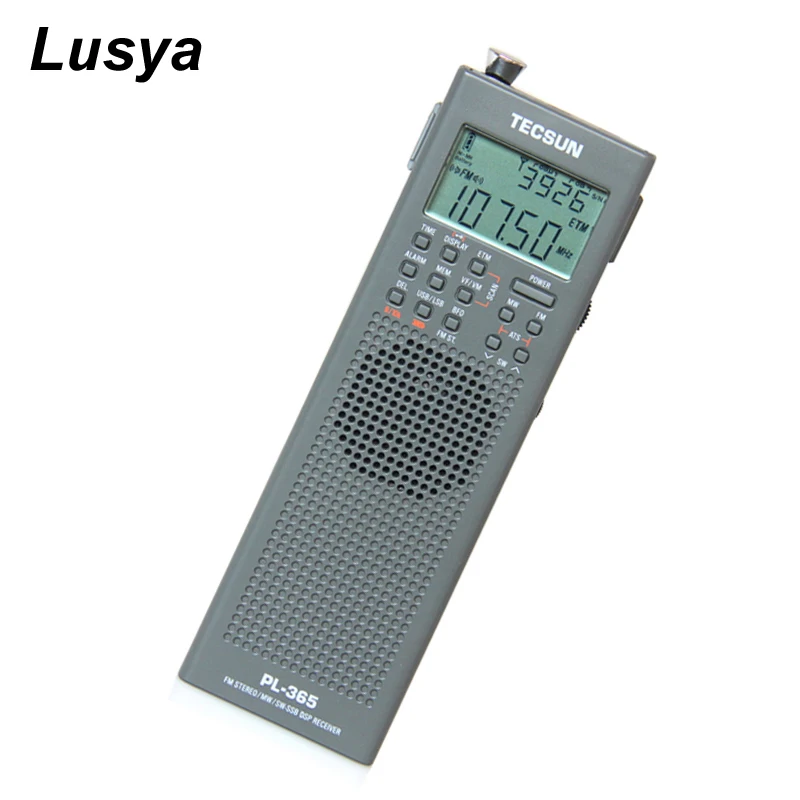 Оригинальный TECSUN PL-366 PL365 FM AM MW SW LW приемник DSP WORLD BAND коротковолновый радиоприемник