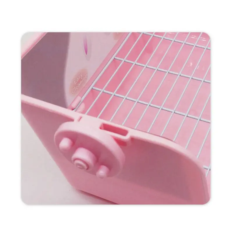 

Pet Hamster Cat Rabbit Toilet Litter Corner Trays Indoor Clean for Small Pets H051