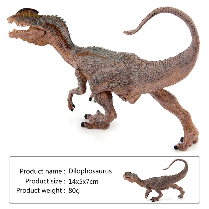 Большой Giganotosaurus динозавр Юрского периода Моделирование игрушка модель мягкая ПВХ пластик ручная роспись игрушки животных для детей Рождественский подарок - Цвет: JZD043