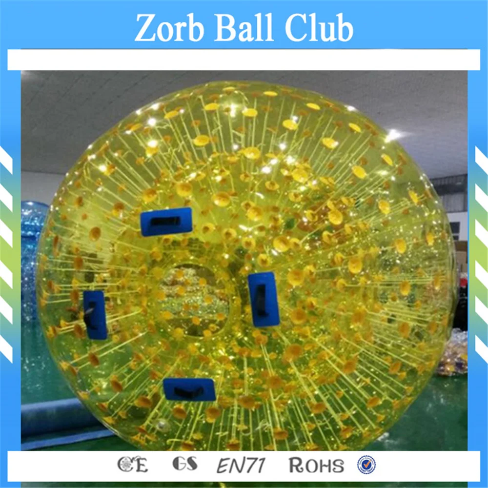 Бесплатная доставка 2 5 м высокое качество хорошая цена зорбинг Зорб шар для