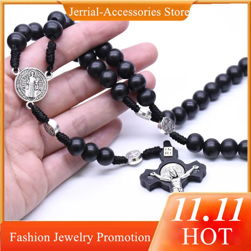 

4 типа, ручная работа, круглые деревянные бусины, искусственные ожерелья для женщин, украшения, подарки для матери