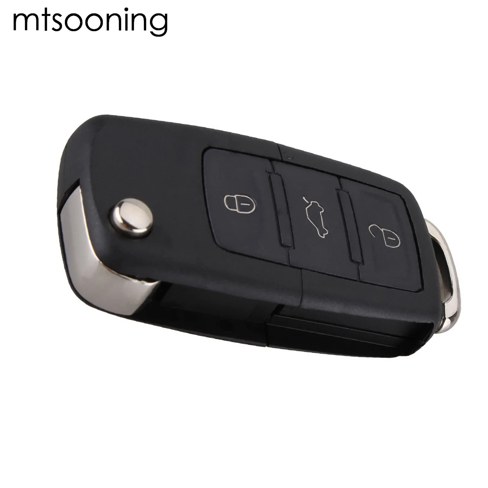 Складной автомобильный пульт дистанционного управления с 3 кнопками чехол для