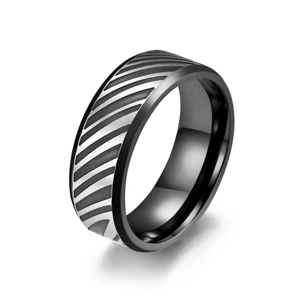 Loredana high quality stainless steel business gentleman style exquisite rings creative handmade design jewelry | Украшения и