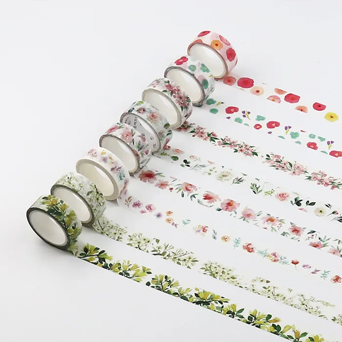 1 шт. Коралловая волнистая клейкая лента для скрапбукинга 5 см м 8 стилей на