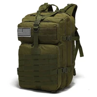 outdoor backpack tactical gear 3p molle bag camouflage military backpack large capacity 45l camping hiking rucksacks hunting bag