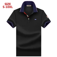 shabiqi new classic mens polo shirtsshort sleeve autumn mens shirt brands camisa polo masculina plus size 6xl 7xl 8xl 9xl 10xl