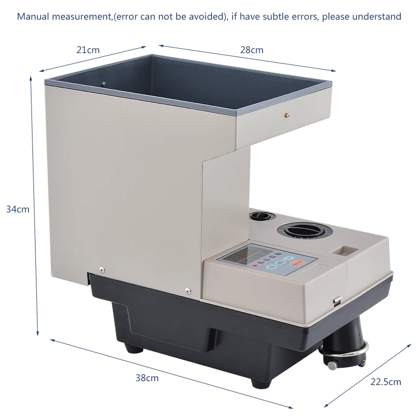 Полностью автоматический электронный машина для подсчета монет можете