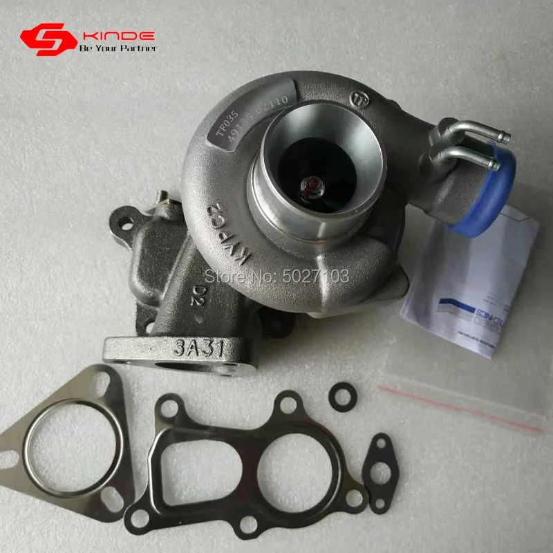 Турбокомпрессор Susirick 49135-04020 28200-4A200 730640-5001S GT1749S turbo для Hyundai Galloper D4BH двигатель