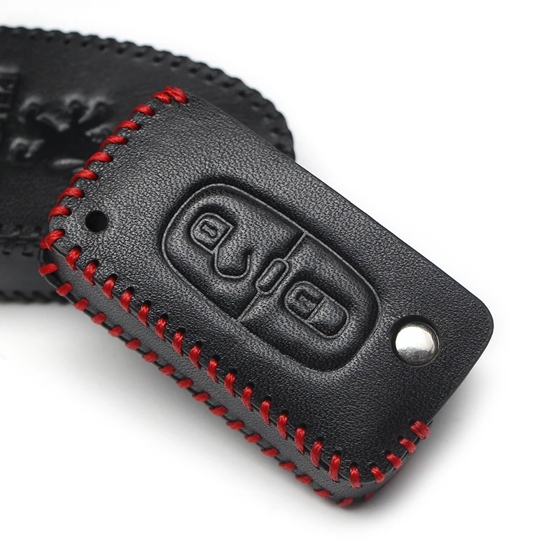 2 3 кнопки кожаный чехол для автомобильных ключей автомобилей крышка пульт