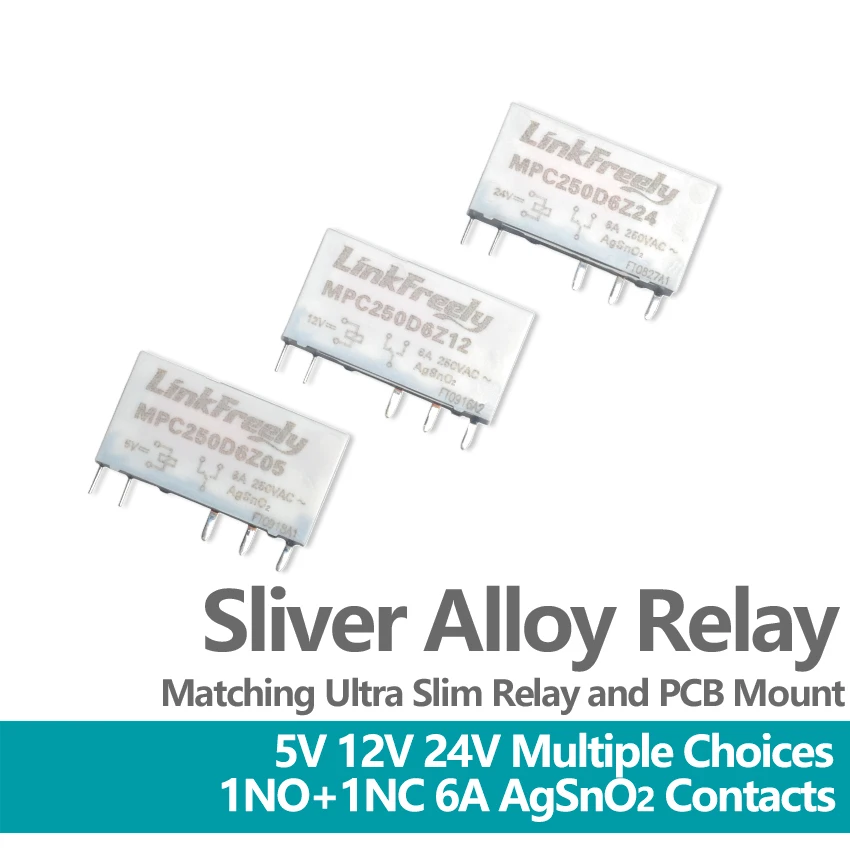 

MPC250D6Z24 подминиатюрная фотокатушка 24 в 12 в 5 в постоянного тока 250 в переменного тока 30 в постоянного тока 6 а выходное умное электромагнитное контактное реле 1NO + 1NC