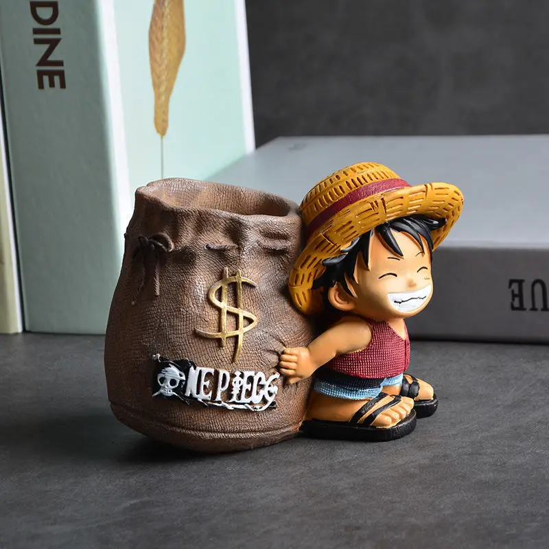 Держатель для ручек Luffy цельный письменный стол одноклассника подарок на день
