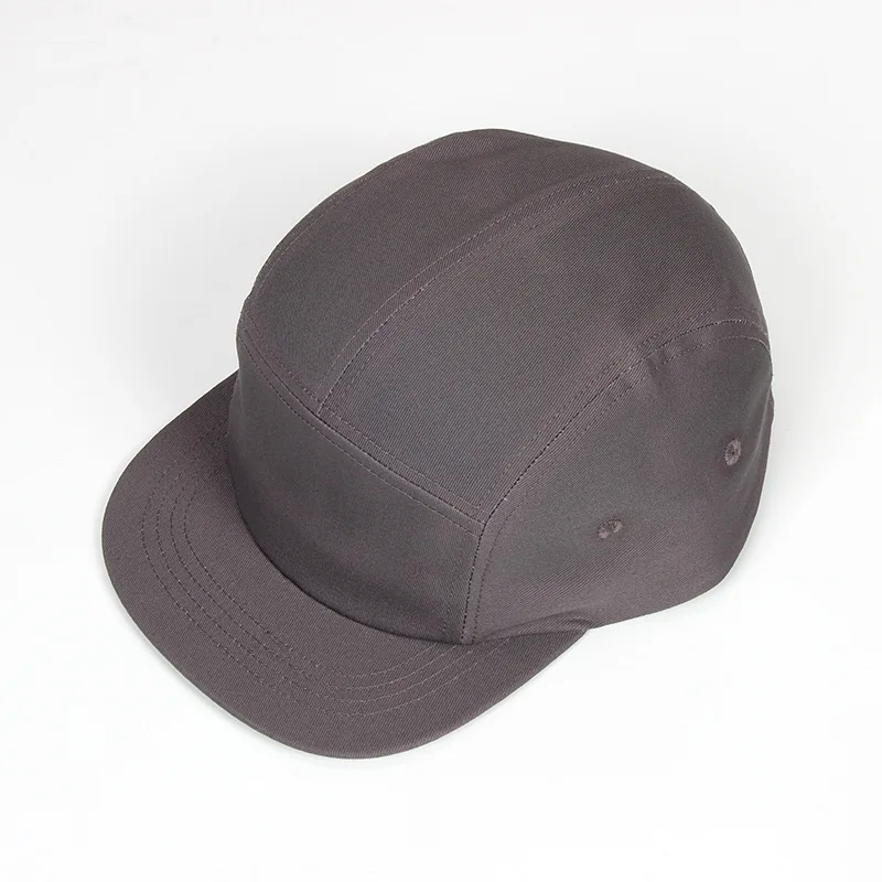 Хлопковая бейсбольная кепка с короткими полями и логотипом на заказ 5 панелей -