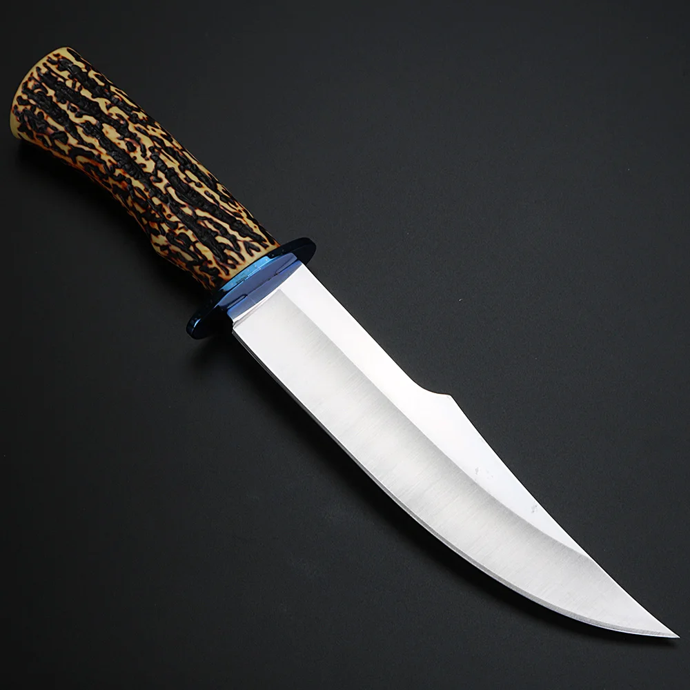 Уличный нож для выживания на природе короткий отставки охотничий высокопрочный