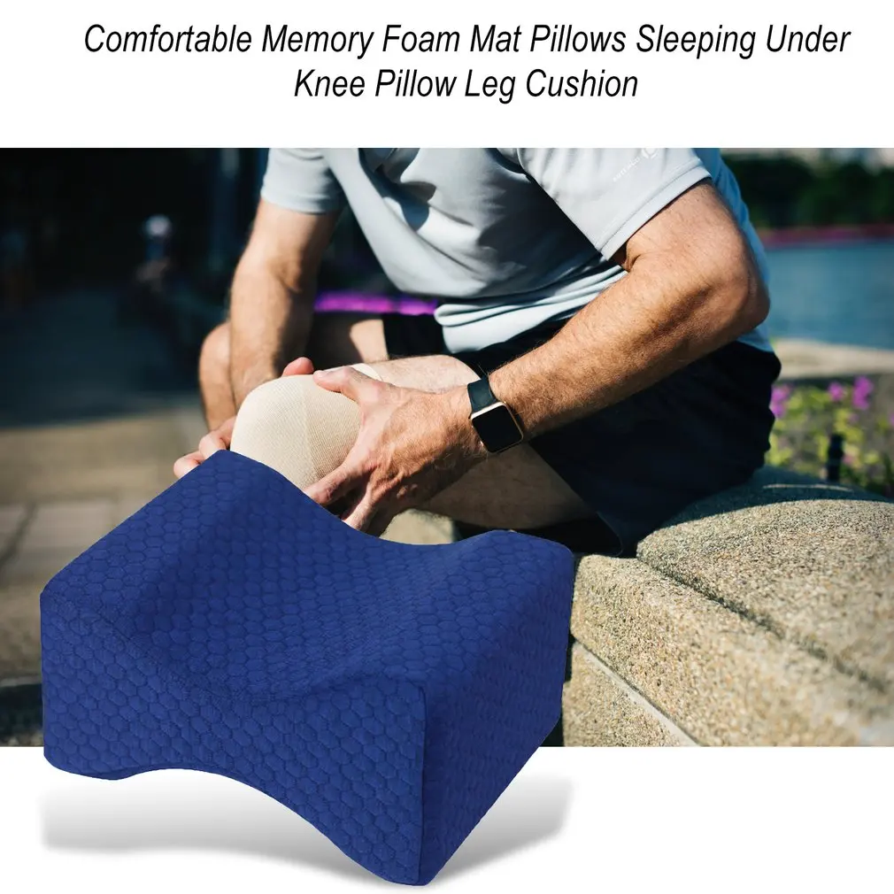 Пены памяти коврик подушки спальные валик под коленом подушка Ортопедическая