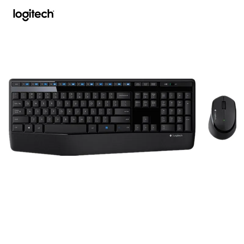 Logitech MK345 WisFox полноразмерная беспроводная мышь и клавиатура 2 4 ГГц USB
