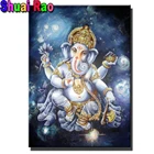 5d алмазная живопись Ganesha DIY, алмазная картина, вышивка крестиком, индийская религия, Декор, пазлы, 3d Искусство