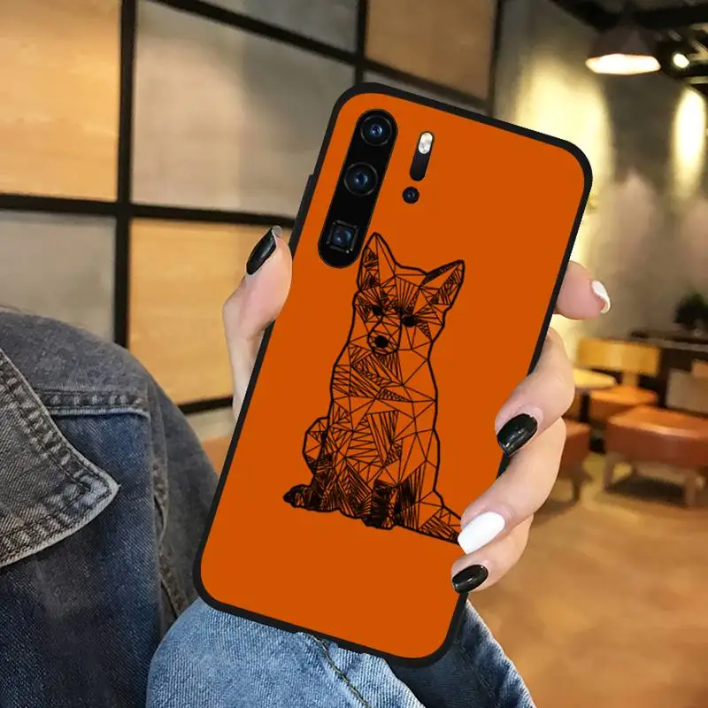 

Anime funny foxs lovely Phone Case For Huawei P9 P10 P20 P30 Pro Lite smart Mate 10 Lite 20 Y5 Y6 Y7 2018 2019
