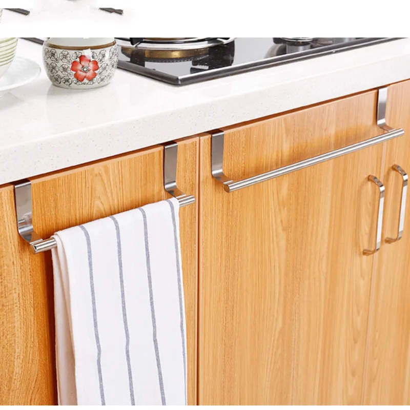 Дверь задняя вешалка для полотенец двойная Кухня висячая стойка быстросохнущая
