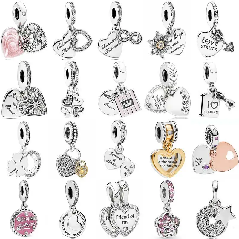 

Подвеска из серебра 925 пробы для браслета pandora «сделай сам»