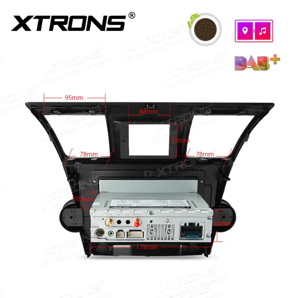 XTRONS 10 1 &quotAndroid 8 автомобильный стерео радио плеер GPS для Toyota Highlander 2008 2009 2010 2011 2012 2013