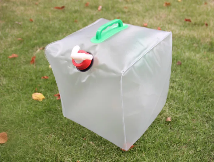 Складной мешок для воды 20 л вместительный портативный контейнер чайник