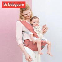bc babycare 0 36m ergonomic baby carrier 3d silicone non slip kids hipseat carrier travel front facing kangaroo baby wrap sling