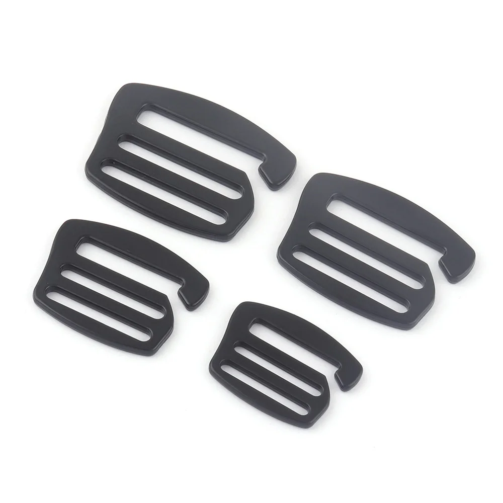 

25-38mm G hook Black Metal Adjuster Slide Buckle,Dog Collar Hardware Strap Buckle Making Purse Handbag Backpack Webbing Supplies