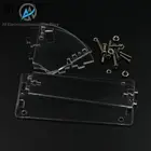 Прозрачный Акриловый Корпус для ЖК-дисплея 1602, ЖК-экран с винтомгайкой, ЖК-дисплей 1602, чехол-держатель (без ЖК-дисплея 1602)