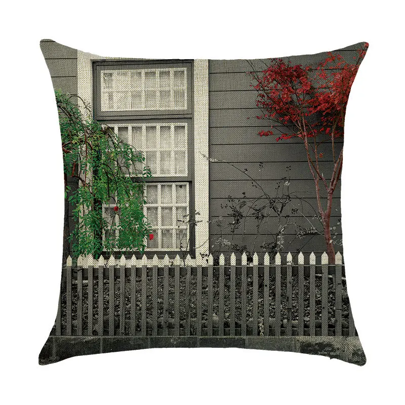 

Vintage Big Car Pattern Print Cushion Cover Decorative for Sofa Seat Soft Throw Pillow Case Cover 45x45cm Home Decor