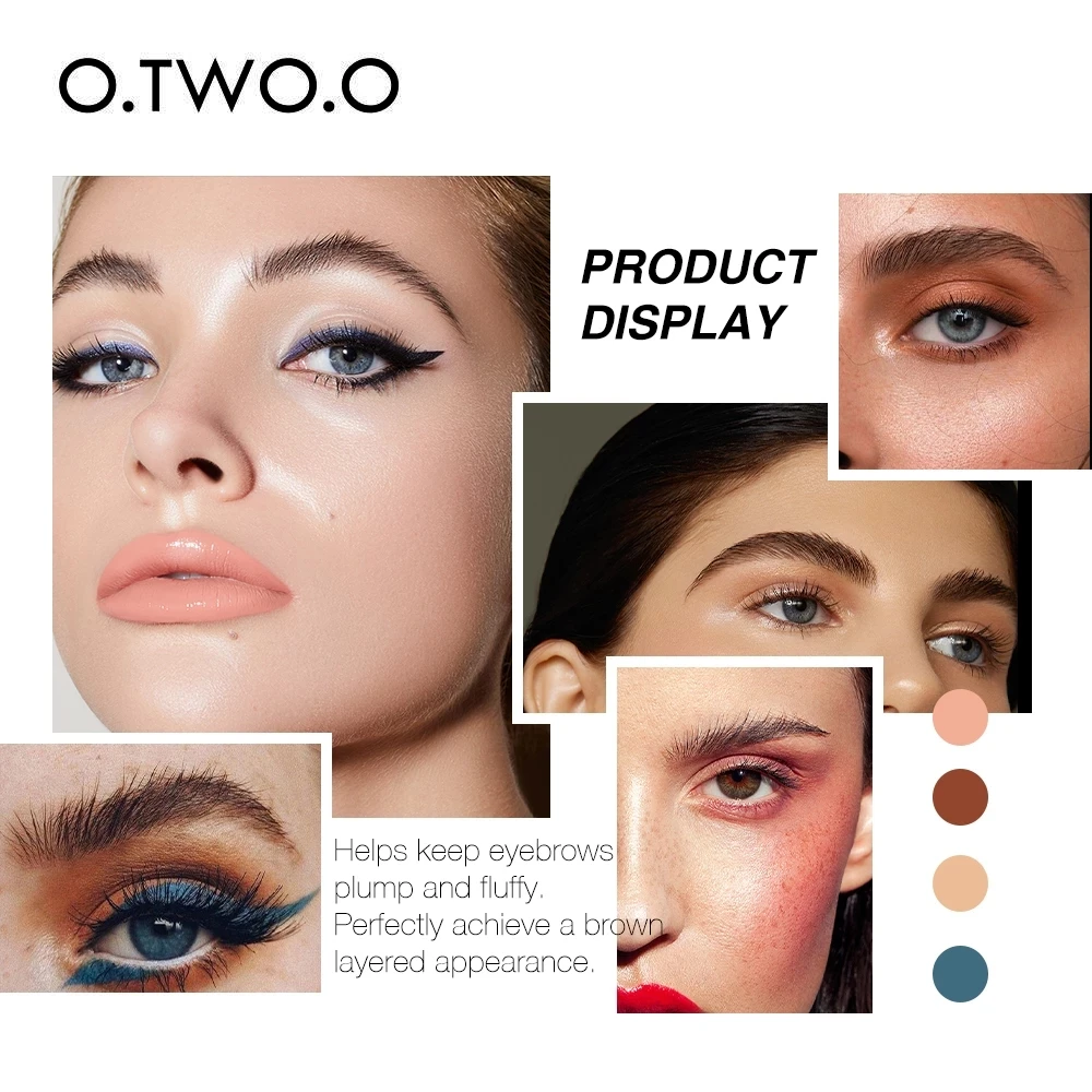 

O.TWO.O Eyebrow Soap Brow Sculpt Lift Styling Balm Waterproof Long Lasting 3D Eye Brow Gel Pomade Wax Trimmer Woman Cosmetics
