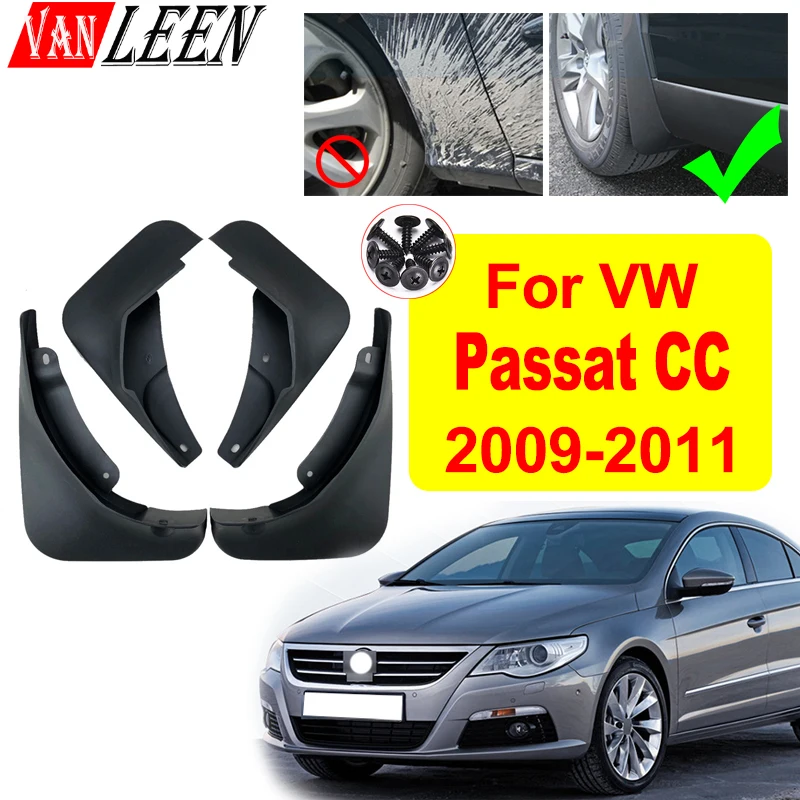 

4 шт., Автомобильные Брызговики для Volkswagen VW Passat CC 2009 2010 2011