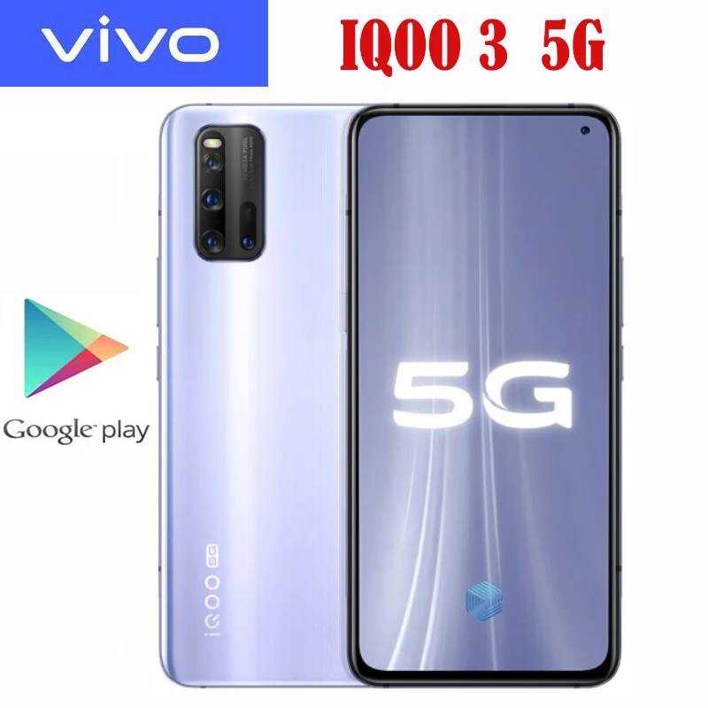 Оригинальный официальный Новое VIVO IQOO 3 5G мобильный телефон Snapdragon 865 6 44 дюймов Super