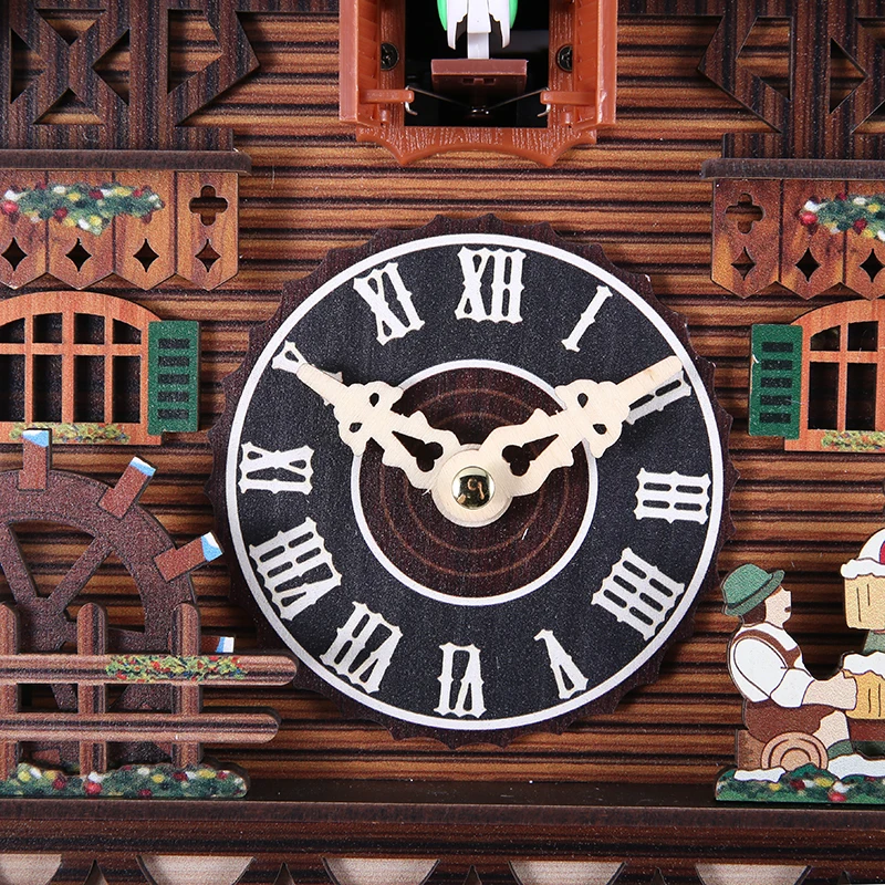 New Cuckoo Clock Vintage Wall Alarm Nordic Style Watch Home Decor Living Room Bird Bell Pendulum | Дом и сад